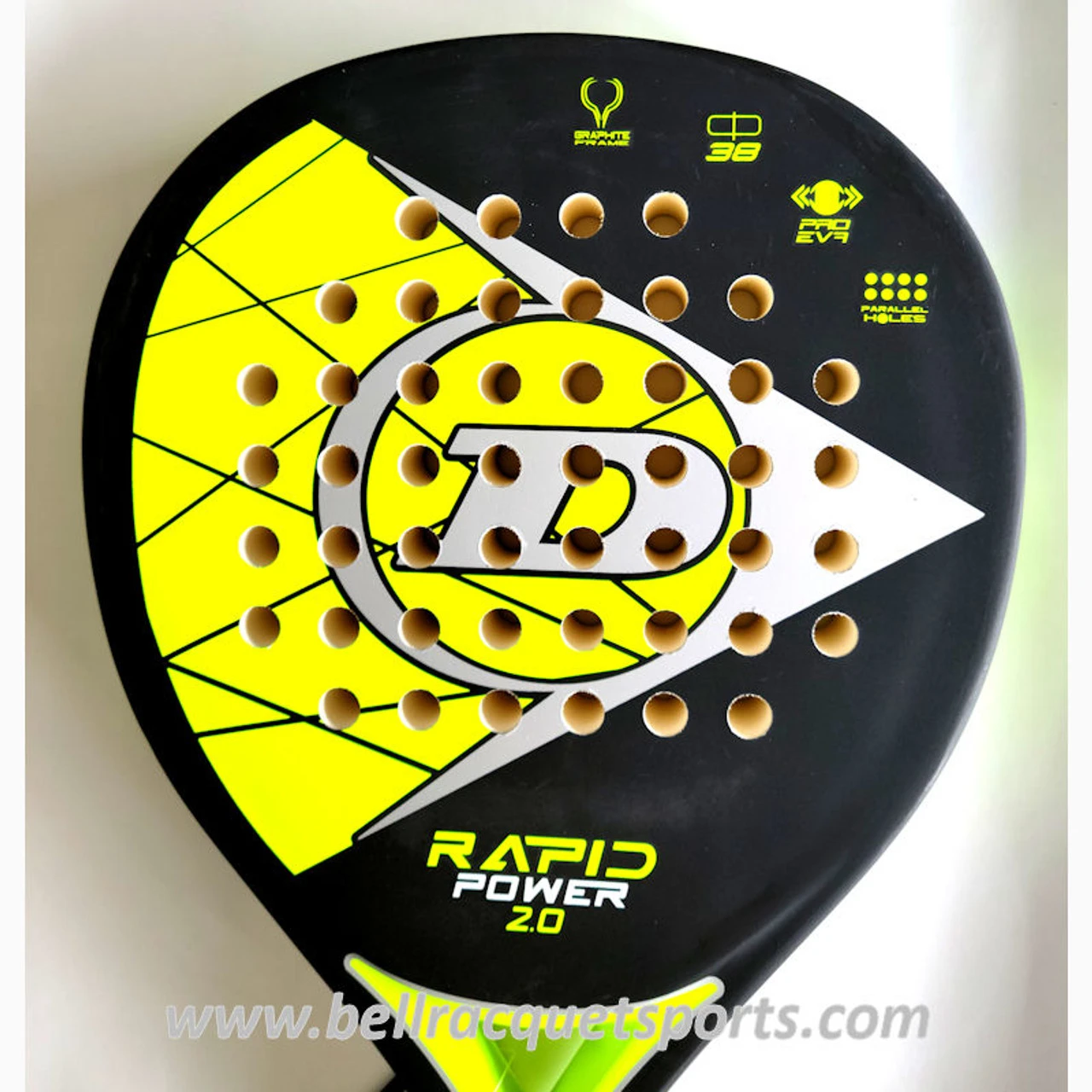 Dunlop Rapid Power 2.0 POP Tennis Paddle / Padel Paddle 3 Dunlop Rapid Power 2.0 POP Tennis Paddle / Padel Paddle - Image 3