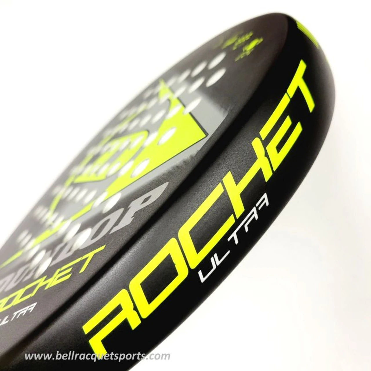 Dunlop Rocket Ultra Yellow POP Tennis / Padel Paddle 3 Dunlop Rocket Ultra Yellow POP Tennis / Padel Paddle - Image 3