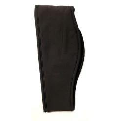 Fleece Lined Winter Headband For Men, Black