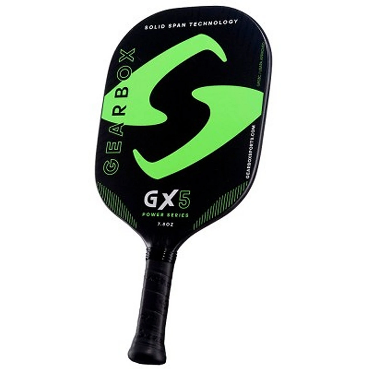 Gearbox GX5 POWER 7.8 Oz. Paddle, Green 1 Gearbox GX5 POWER 7.8 Oz. Paddle, Green