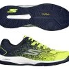 Skechers Viper Court Mens Pickleball Shoes, Yellow/Navy