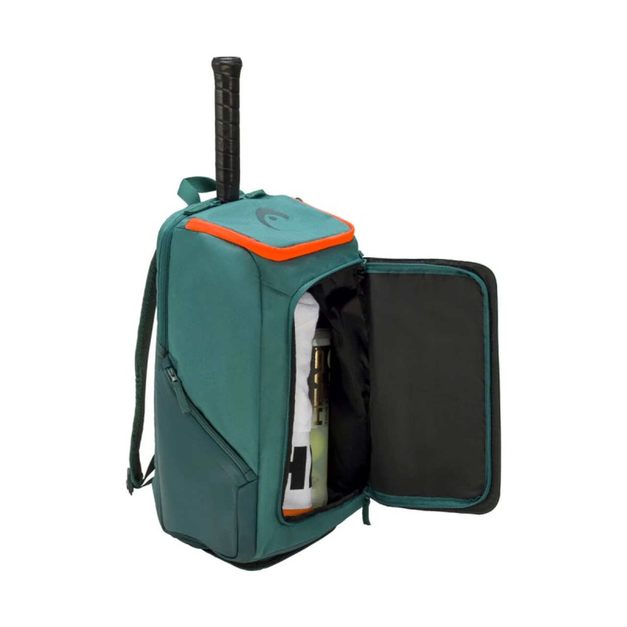 Head Pro Backpack 2023, Green/Orange 2 Head Pro Backpack 2023, Green/Orange - Image 2