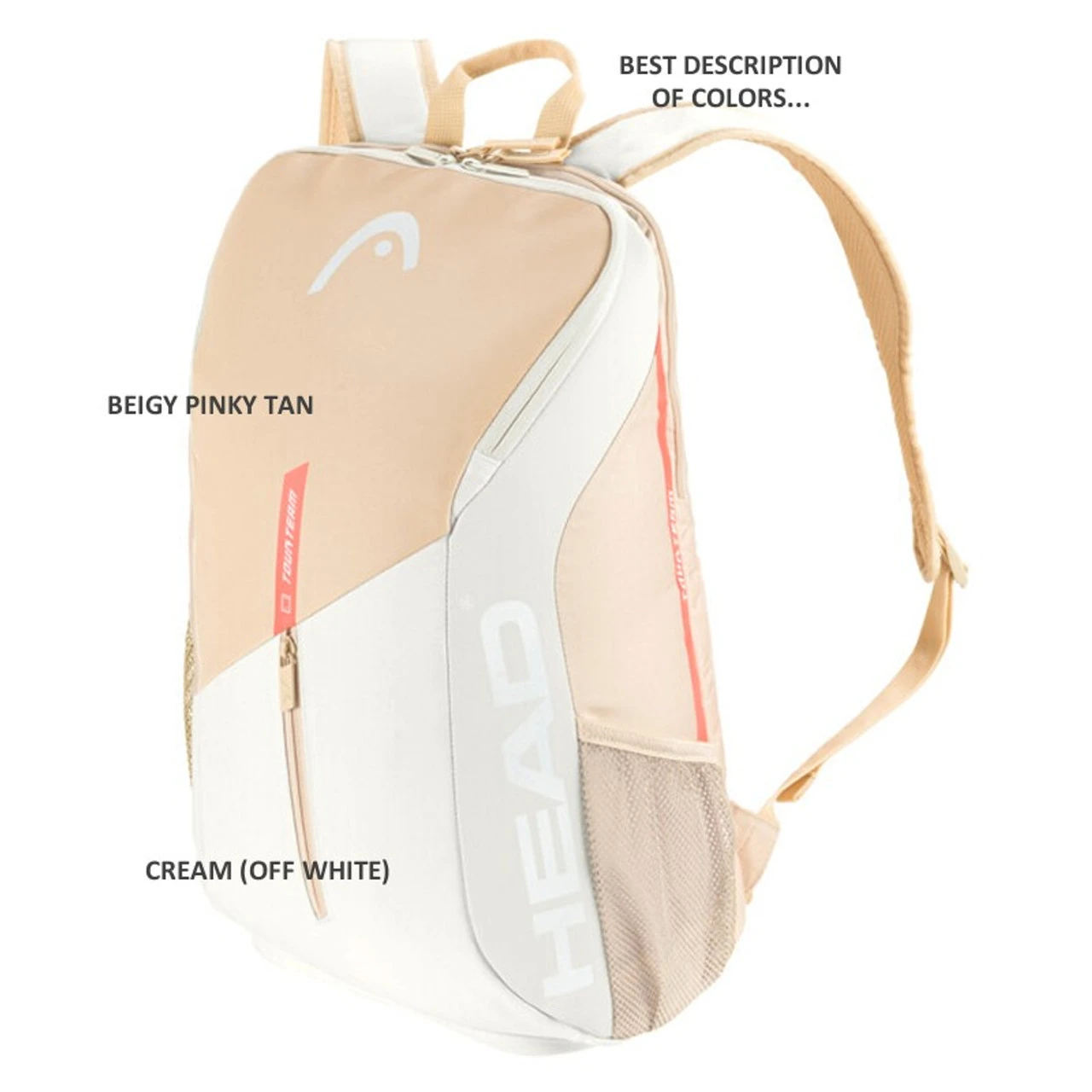 Head Tour Backpack 2023, Cream 2 Head Tour Backpack 2023, Cream - Image 2