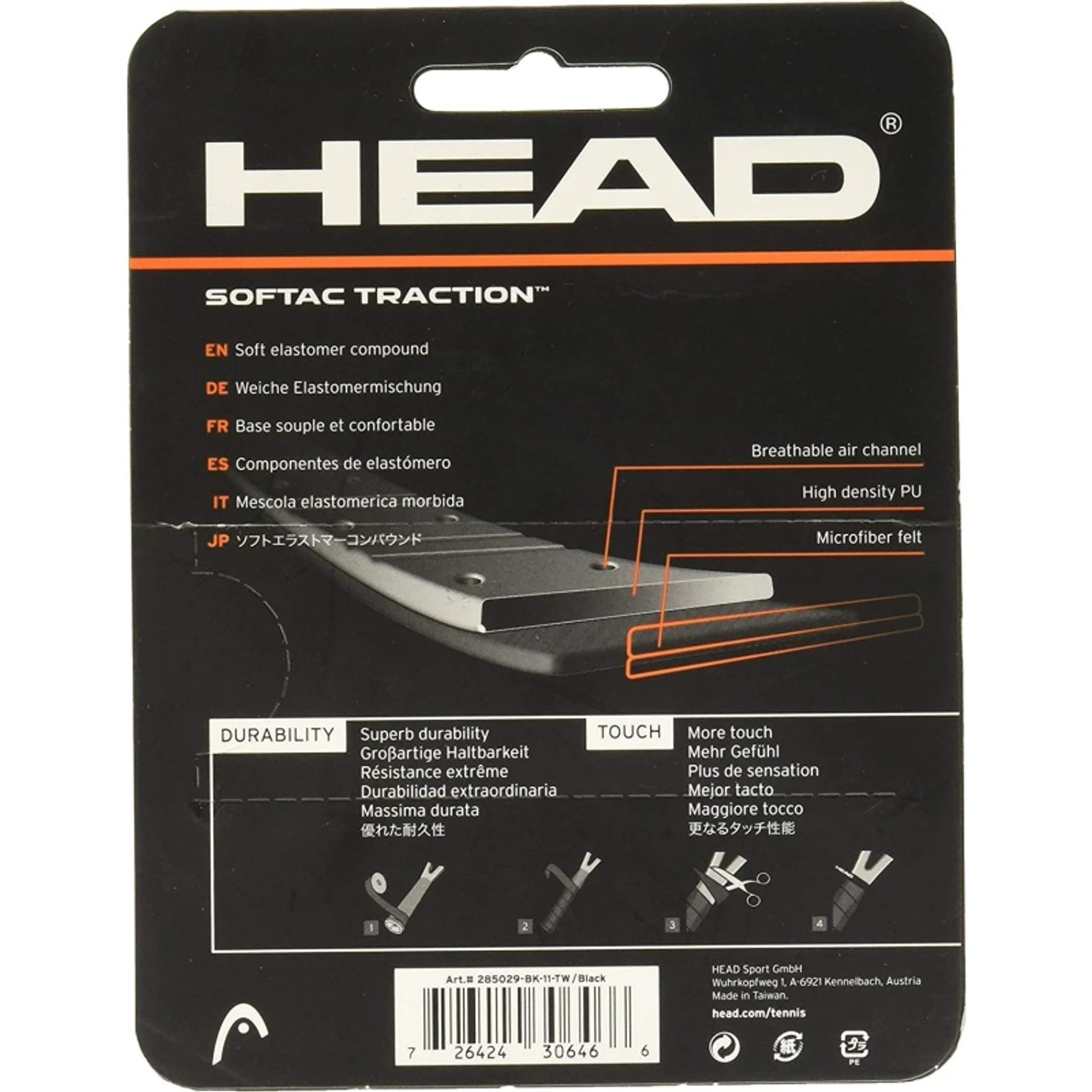Head Softac Traction Grip 2 Head Softac Traction Grip - Image 2