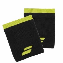 Babolat Wristbands 2022, Black/Yellow