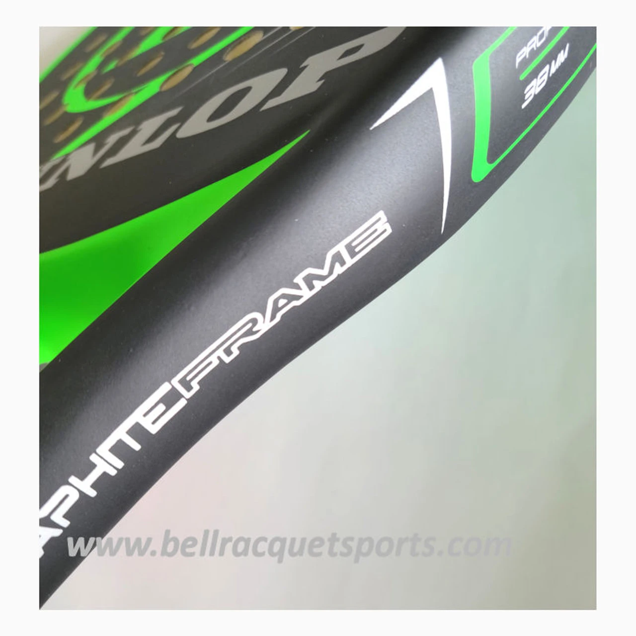 Dunlop Rocket Green POP Tennis Paddle / Padel Paddle 3 Dunlop Rocket Green POP Tennis Paddle / Padel Paddle - Image 3
