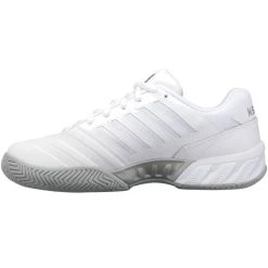 K-Swiss Bigshot Light 4 Women's, White/Gray/Silver -Prince Shop 96989138B 42339.1650349214