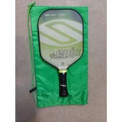 Padded Pickleball Cover With Strap, Green 7 Padded Pickleball Cover With Strap, Green -Prince Shop PRPBsackA 01949.1650347314