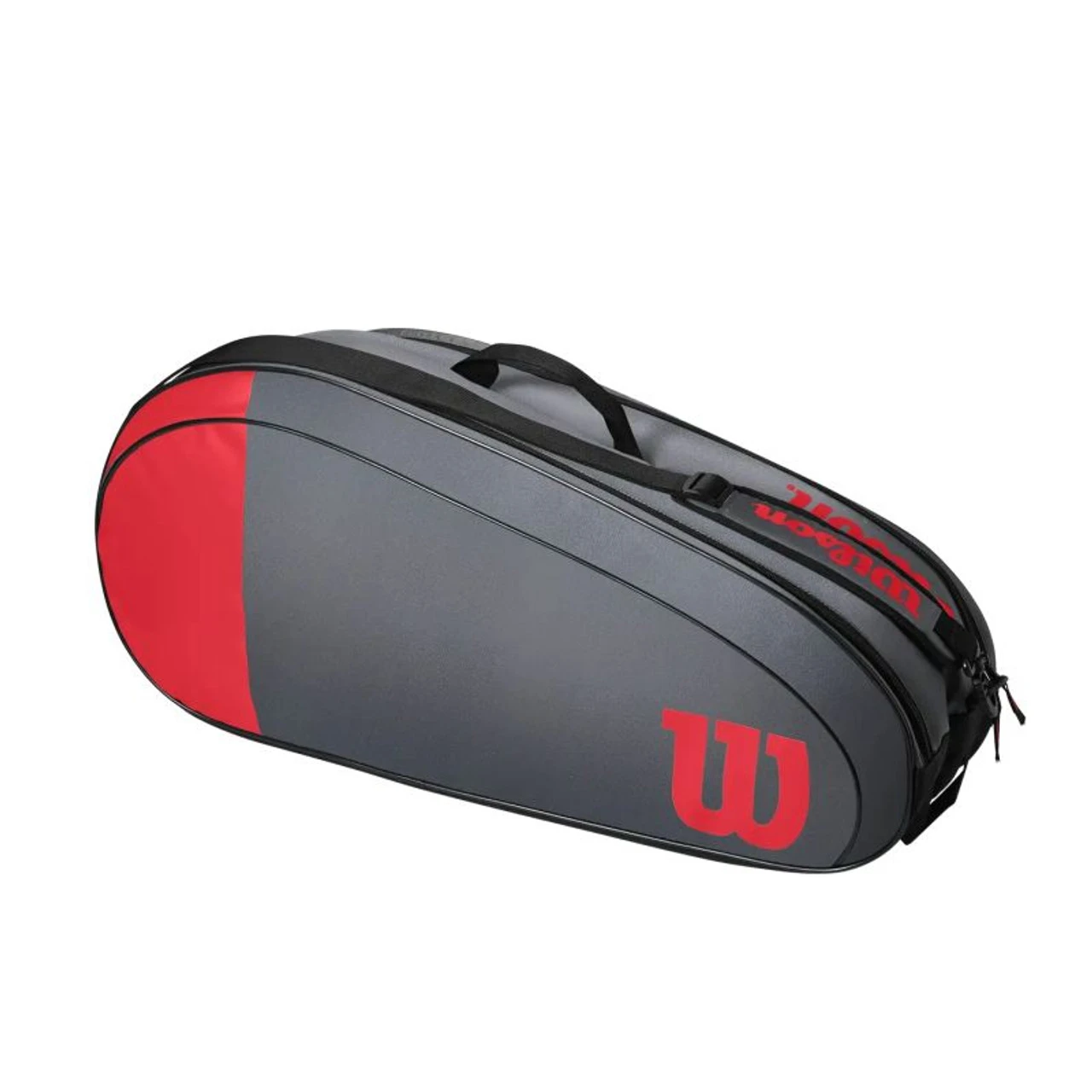 Wilson Team 6 Pack Bag, Red/Gray 2 Wilson Team 6 Pack Bag, Red/Gray - Image 2