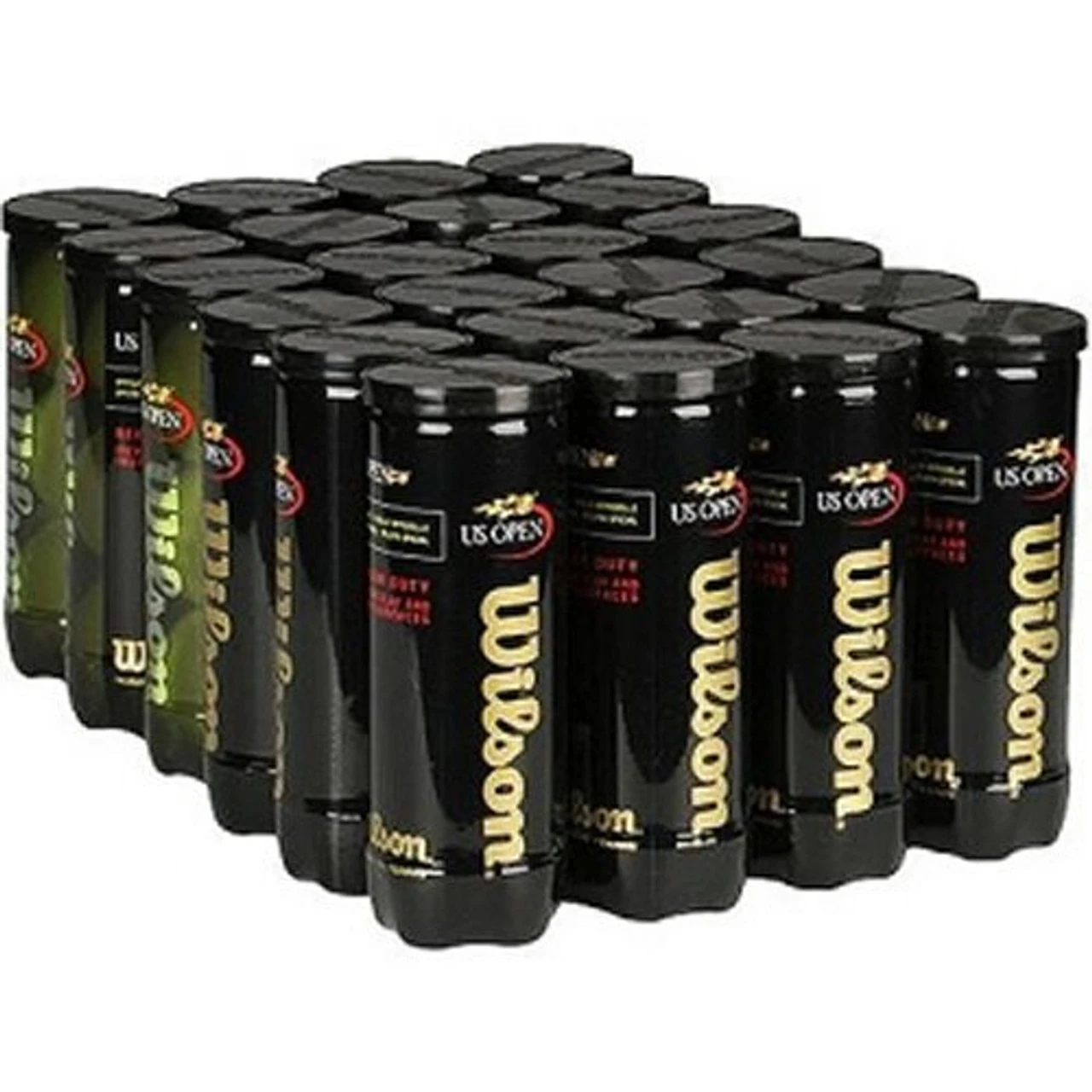 Wilson US Open Extra Duty Tennis Balls CASE 1 Wilson US Open Extra Duty Tennis Balls CASE