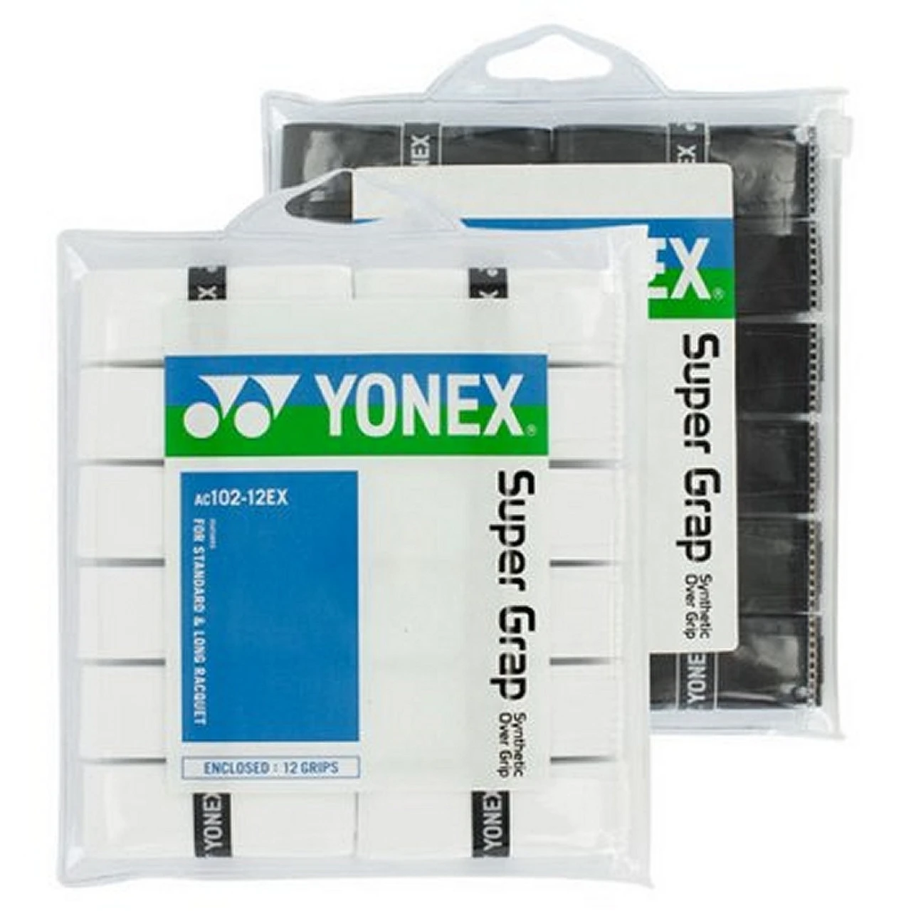 Yonex Super Grap Overgrips, 12-Pack 1 Yonex Super Grap Overgrips, 12-Pack