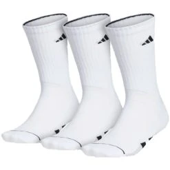 Adidas Men's Cushioned Crew Socks (3 Pairs)