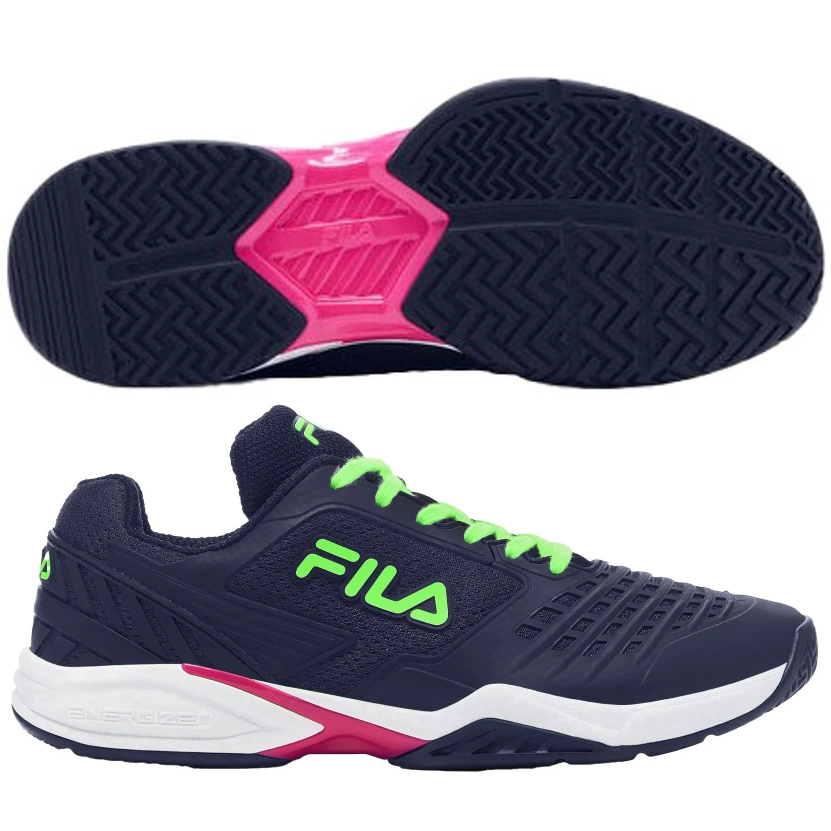 Fila Axilus 2 Energized Men's Tennis Shoes 2 Fila Axilus 2 Energized Men's Tennis Shoes - Image 2