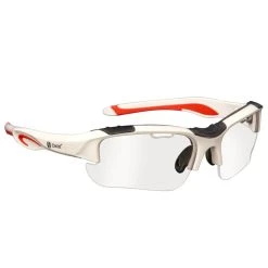 Onix Falcon Eyewear White (Clear/Sunglass/Blue Tint Lenses & Pouch)