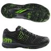 Wilson Kaos 2.0 Jr Court Shoe, Black/Green