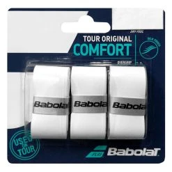 Babolat Tour Original Overgrip - 3 Pack - White
