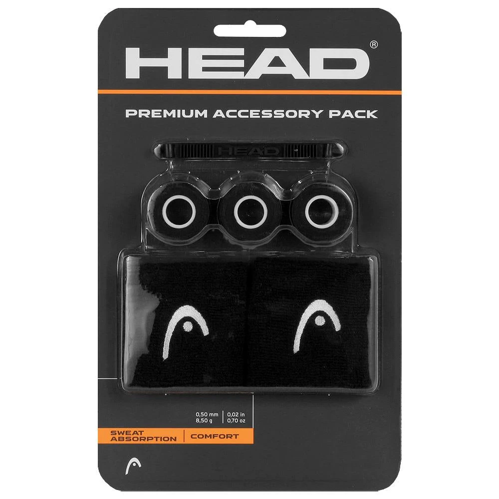 Head Premium Accessory Pack - Black 1 Head Premium Accessory Pack - Black