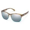 Suncloud Loveseat Matte Tortoise Blue Fade/Polarized Silver